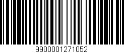 Código de barras (EAN, GTIN, SKU, ISBN): '9900001271052'