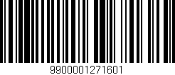 Código de barras (EAN, GTIN, SKU, ISBN): '9900001271601'