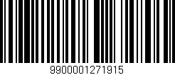 Código de barras (EAN, GTIN, SKU, ISBN): '9900001271915'