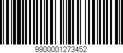Código de barras (EAN, GTIN, SKU, ISBN): '9900001273452'