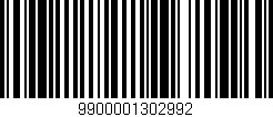 Código de barras (EAN, GTIN, SKU, ISBN): '9900001302992'