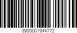 Código de barras (EAN, GTIN, SKU, ISBN): '9900001944772'