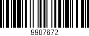 Código de barras (EAN, GTIN, SKU, ISBN): '9907672'