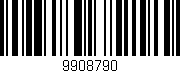 Código de barras (EAN, GTIN, SKU, ISBN): '9908790'