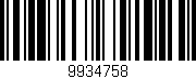 Código de barras (EAN, GTIN, SKU, ISBN): '9934758'