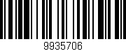 Código de barras (EAN, GTIN, SKU, ISBN): '9935706'