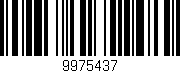 Código de barras (EAN, GTIN, SKU, ISBN): '9975437'