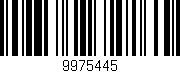 Código de barras (EAN, GTIN, SKU, ISBN): '9975445'