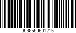 Código de barras (EAN, GTIN, SKU, ISBN): '9988599601215'