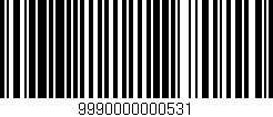 Código de barras (EAN, GTIN, SKU, ISBN): '9990000000531'