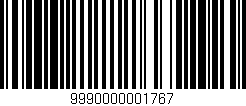 Código de barras (EAN, GTIN, SKU, ISBN): '9990000001767'