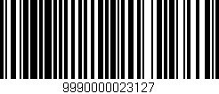 Código de barras (EAN, GTIN, SKU, ISBN): '9990000023127'