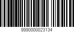 Código de barras (EAN, GTIN, SKU, ISBN): '9990000023134'