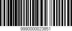 Código de barras (EAN, GTIN, SKU, ISBN): '9990000023851'
