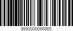 Código de barras (EAN, GTIN, SKU, ISBN): '9990000066865'