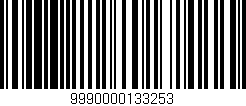 Código de barras (EAN, GTIN, SKU, ISBN): '9990000133253'