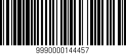 Código de barras (EAN, GTIN, SKU, ISBN): '9990000144457'