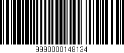 Código de barras (EAN, GTIN, SKU, ISBN): '9990000148134'