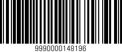 Código de barras (EAN, GTIN, SKU, ISBN): '9990000148196'