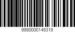 Código de barras (EAN, GTIN, SKU, ISBN): '9990000148318'