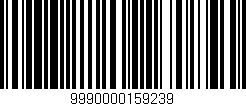 Código de barras (EAN, GTIN, SKU, ISBN): '9990000159239'