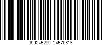 Código de barras (EAN, GTIN, SKU, ISBN): '999345299|24578615'