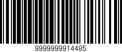 Código de barras (EAN, GTIN, SKU, ISBN): '9999999914485'