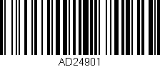 Código de barras (EAN, GTIN, SKU, ISBN): 'AD24901'