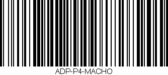 Código de barras (EAN, GTIN, SKU, ISBN): 'ADP-P4-MACHO'