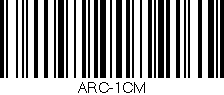 Código de barras (EAN, GTIN, SKU, ISBN): 'ARC-1CM'