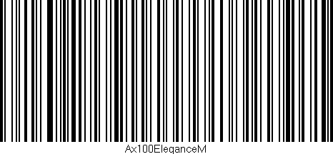 Código de barras (EAN, GTIN, SKU, ISBN): 'Ax100EleganceM'