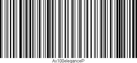 Código de barras (EAN, GTIN, SKU, ISBN): 'Ax100eleganceP'