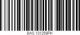 Código de barras (EAN, GTIN, SKU, ISBN): 'BAS.131259PK'