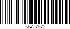 Código de barras (EAN, GTIN, SKU, ISBN): 'BBA-7973'