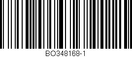 Código de barras (EAN, GTIN, SKU, ISBN): 'BO348168-1'