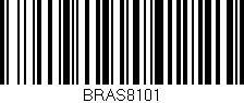 Código de barras (EAN, GTIN, SKU, ISBN): 'BRAS8101'