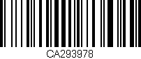 Código de barras (EAN, GTIN, SKU, ISBN): 'CA293978'