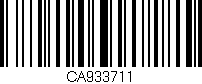 Código de barras (EAN, GTIN, SKU, ISBN): 'CA933711'