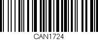 Código de barras (EAN, GTIN, SKU, ISBN): 'CAN1724'