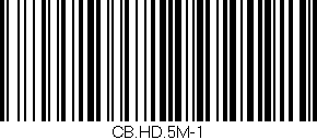 Código de barras (EAN, GTIN, SKU, ISBN): 'CB.HD.5M-1'