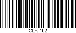 Código de barras (EAN, GTIN, SKU, ISBN): 'CLR-102'