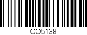 Código de barras (EAN, GTIN, SKU, ISBN): 'CO5138'