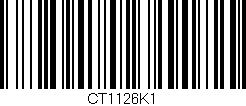 Código de barras (EAN, GTIN, SKU, ISBN): 'CT1126K1'