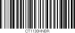 Código de barras (EAN, GTIN, SKU, ISBN): 'CT1130HNBR'