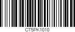 Código de barras (EAN, GTIN, SKU, ISBN): 'CT5PK1010'