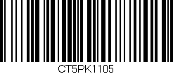 Código de barras (EAN, GTIN, SKU, ISBN): 'CT5PK1105'