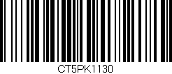 Código de barras (EAN, GTIN, SKU, ISBN): 'CT5PK1130'