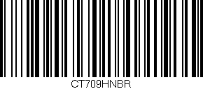 Código de barras (EAN, GTIN, SKU, ISBN): 'CT709HNBR'