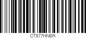Código de barras (EAN, GTIN, SKU, ISBN): 'CT977HNBR'