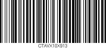 Código de barras (EAN, GTIN, SKU, ISBN): 'CTAVX10X913'